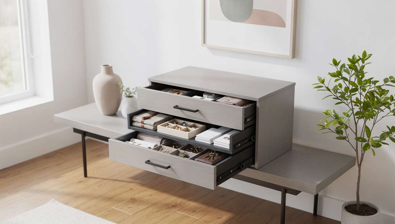 Mini commode : optimisez votre rangement avec style