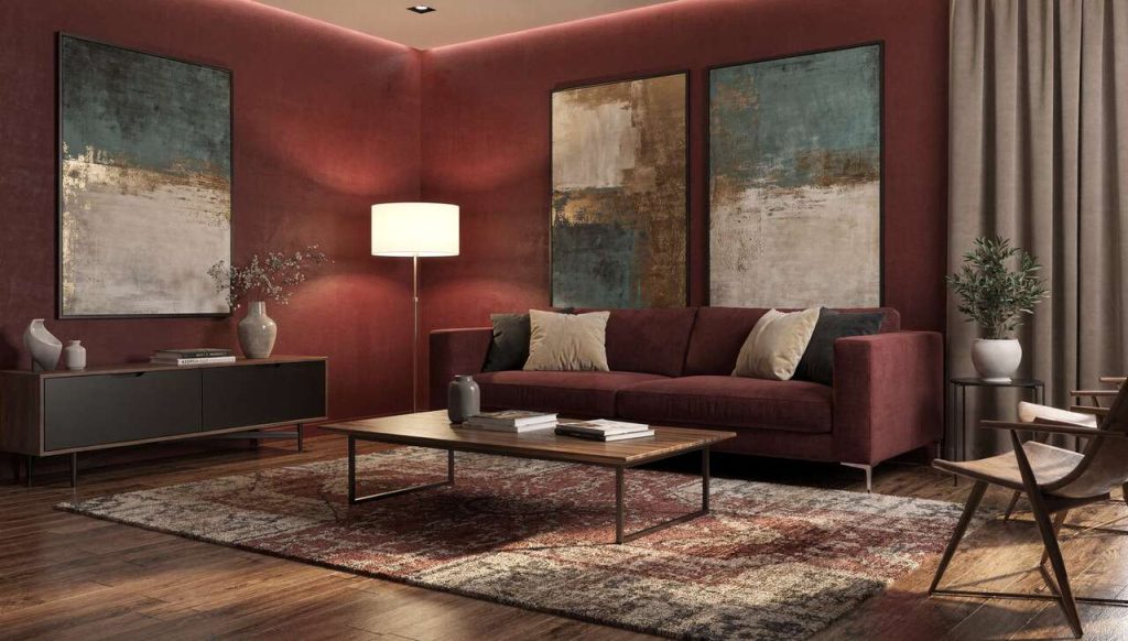 Quelles couleurs associer avec le rouge dans un décor ?