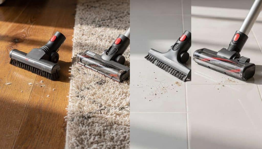 Quelle brosse d'aspirateur choisir pour chaque type de sol ?