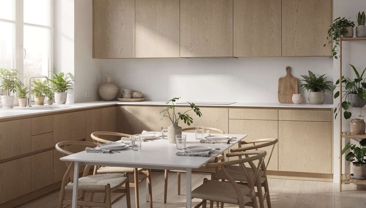 Le style scandinave en cuisine : tendance nordique