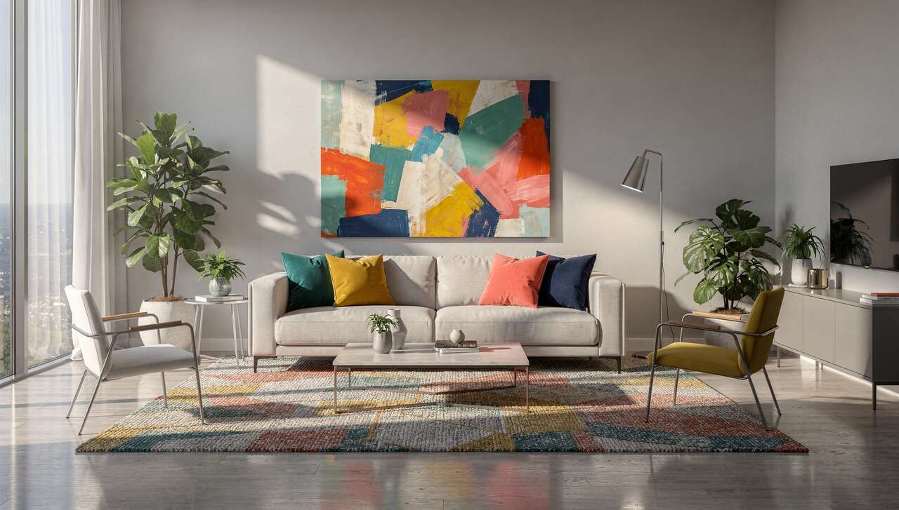 Couleurs audacieuses pour dynamiser votre int&eacute;rieur