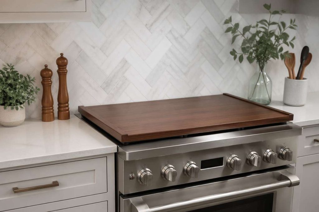 Zoom sur le protège-plaque de cuisson : utile et tendance
