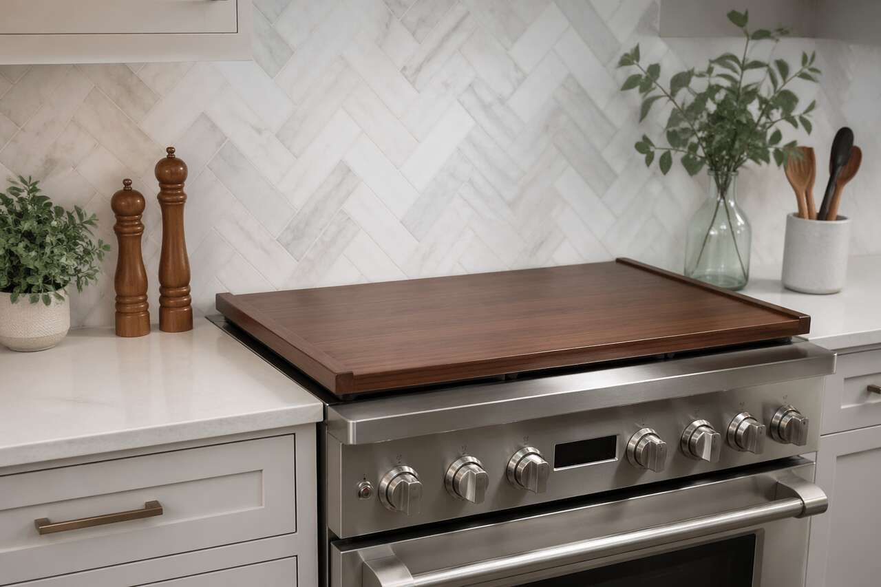 Zoom sur le protège-plaque de cuisson : utile et tendance