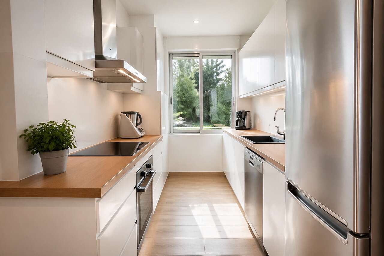 Aménager une cuisine en longueur : astuces et conseils