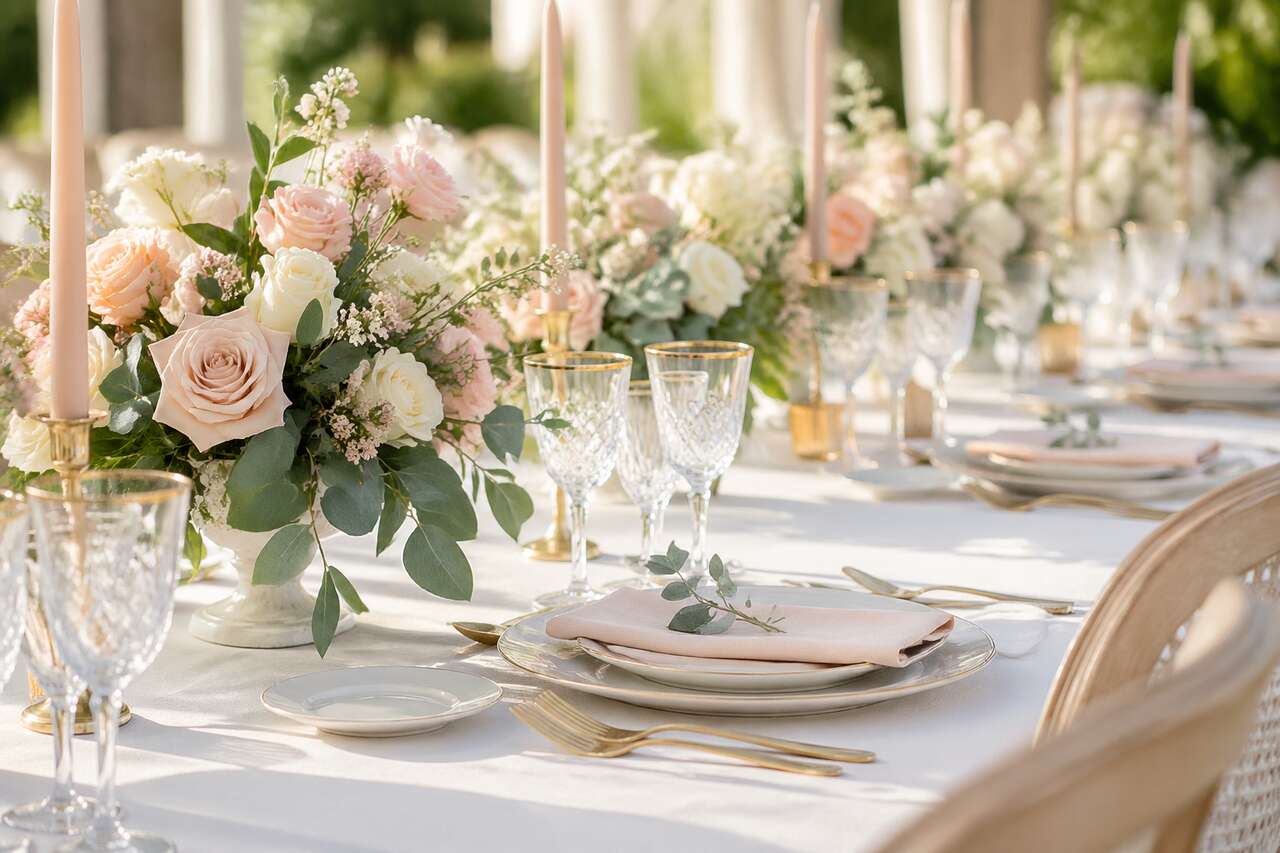 Décoration de table de mariage : astuces et tendances 2026