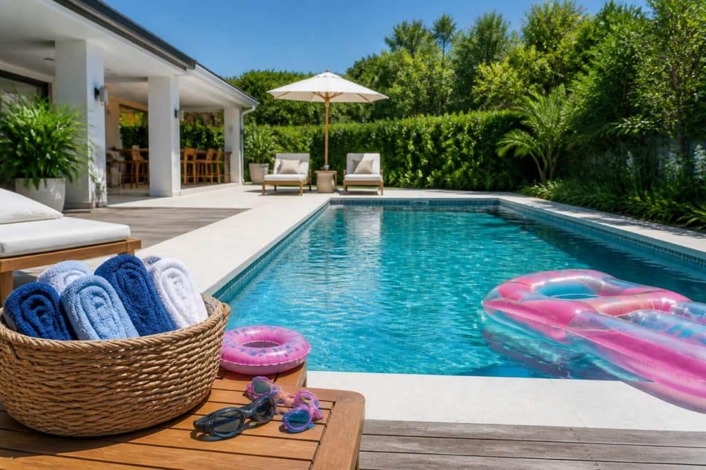 Nettoyer et ranger ses accessoires de piscine : astuces pratiques