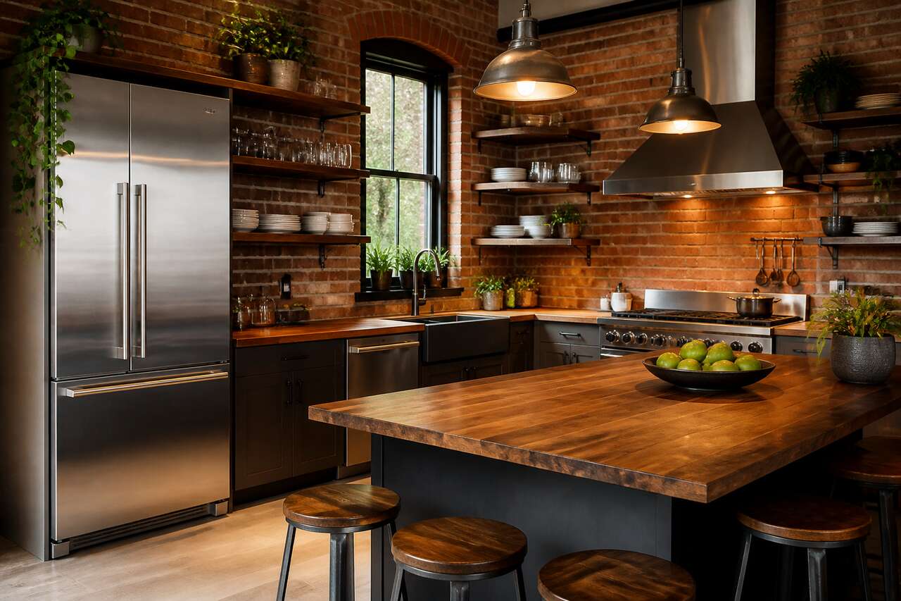 Conseils pour une cuisine industrielle chic