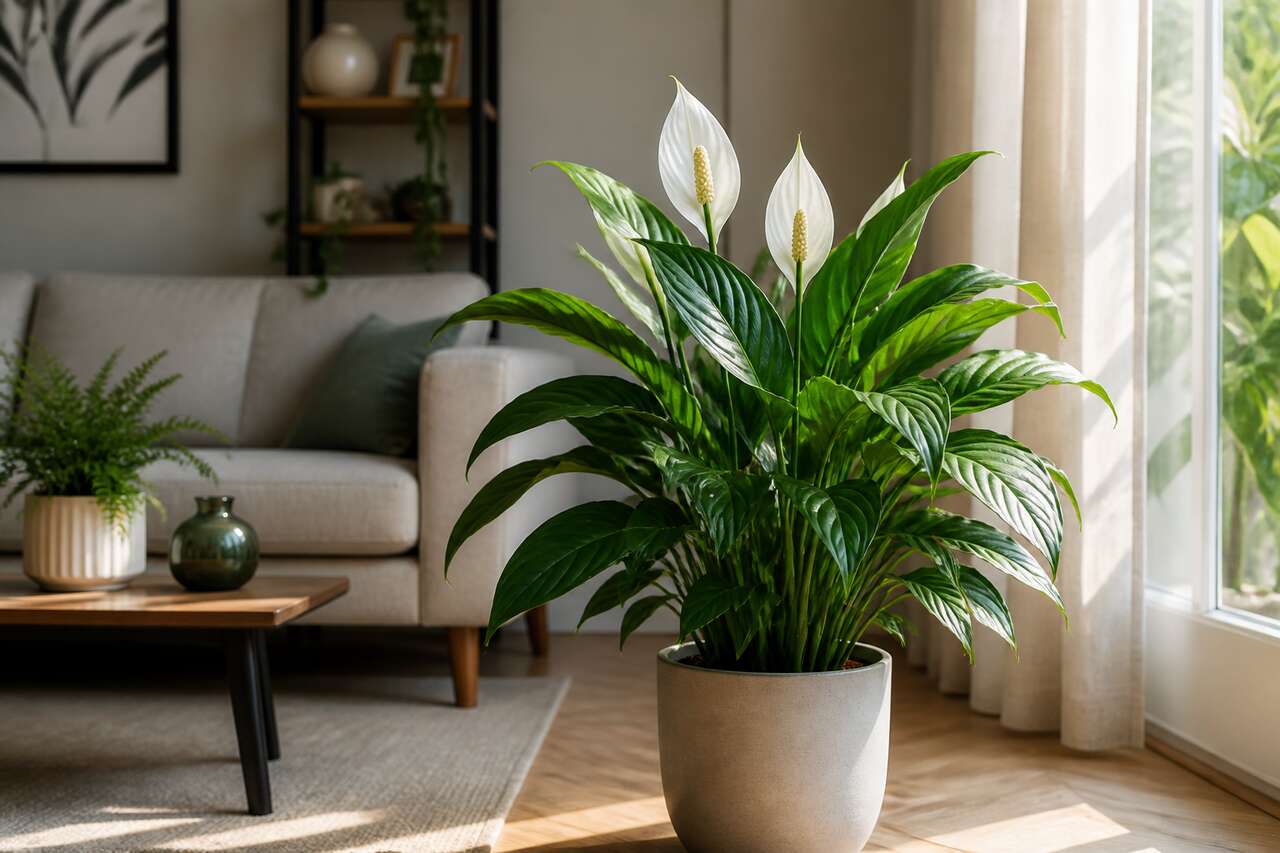 Le spathiphyllum, la reine du salon