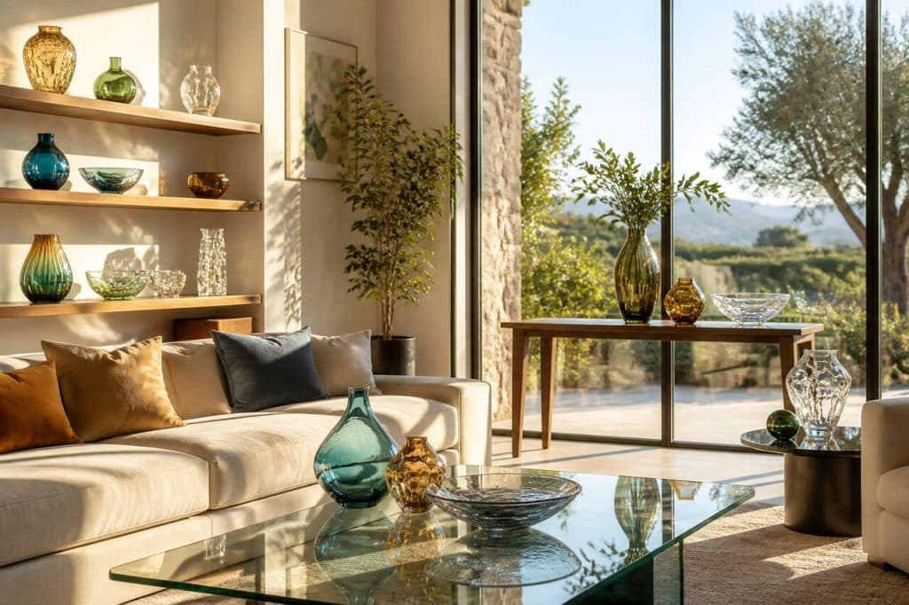 Décoration en verre : laissez entrer la lumière