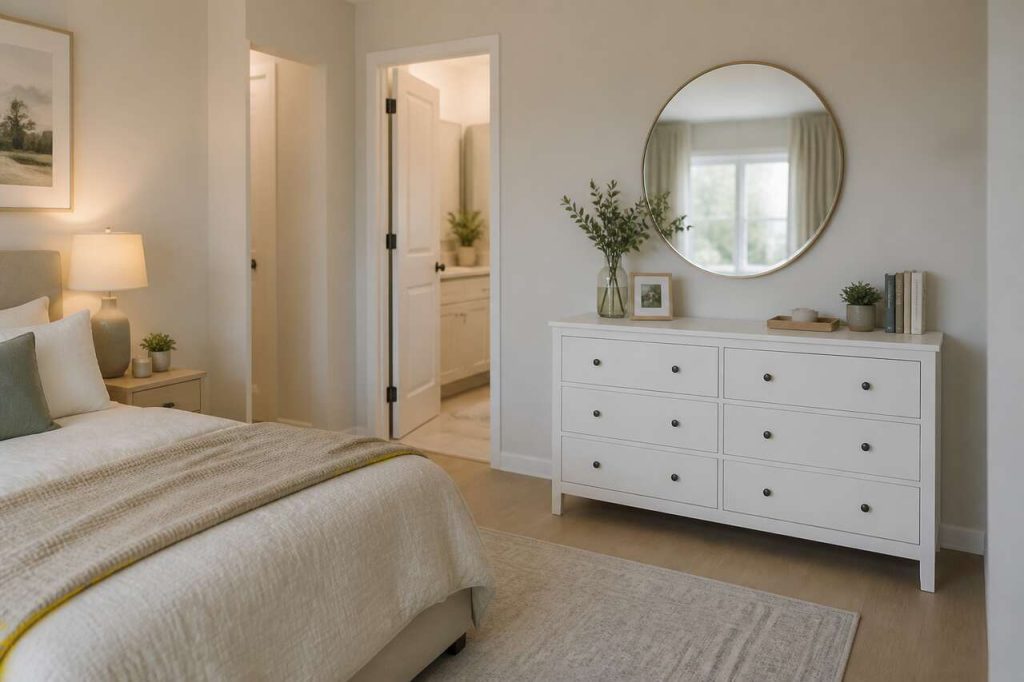 15 commodes blanches pour une chambre sereine