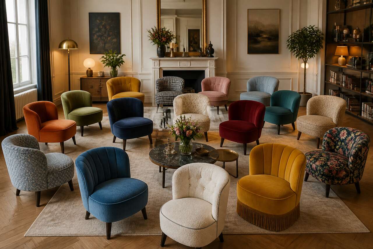 Les diff&eacute;rents styles de fauteuils crapauds : modernes et classiques