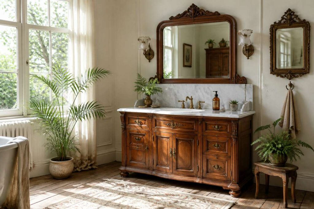 Meuble de salle de bain vintage : où le trouver ?