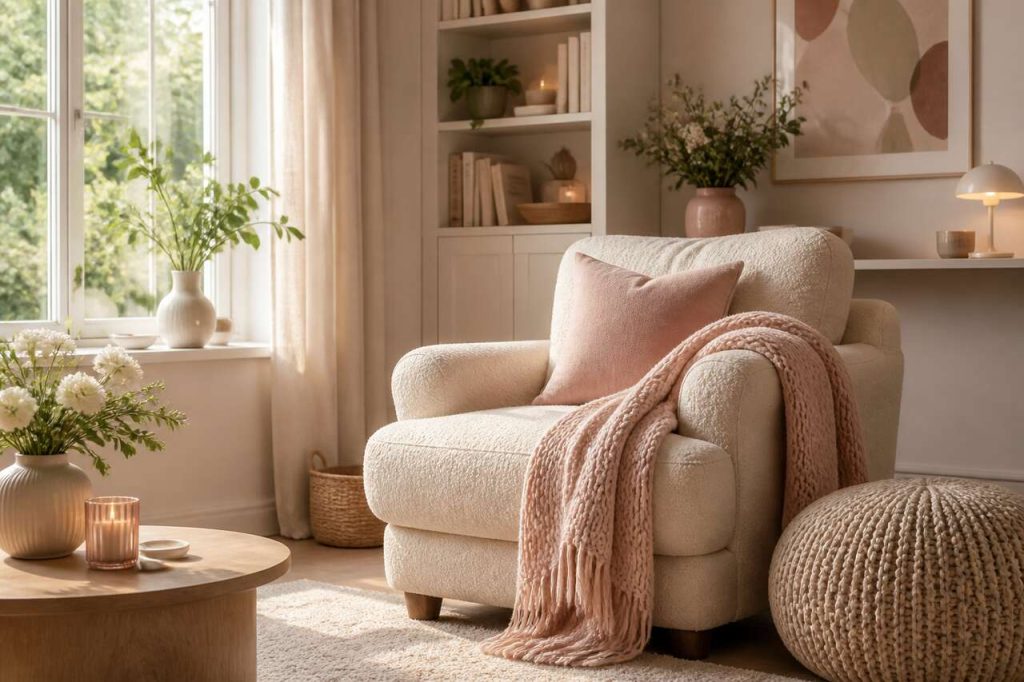 Quel fauteuil choisir pour une ambiance cocooning ?