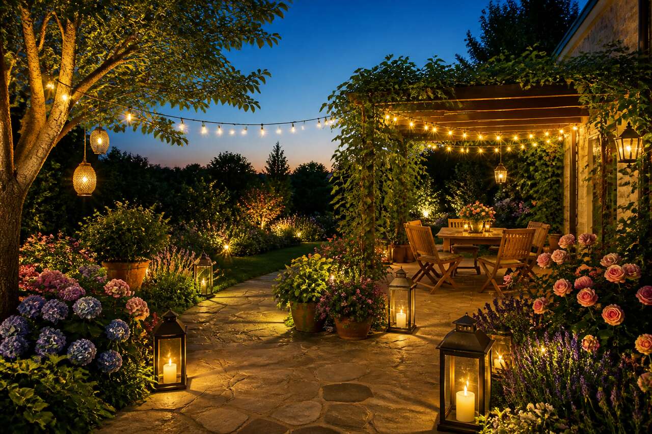 Éclairage de jardin : illuminez vos soirées d'été