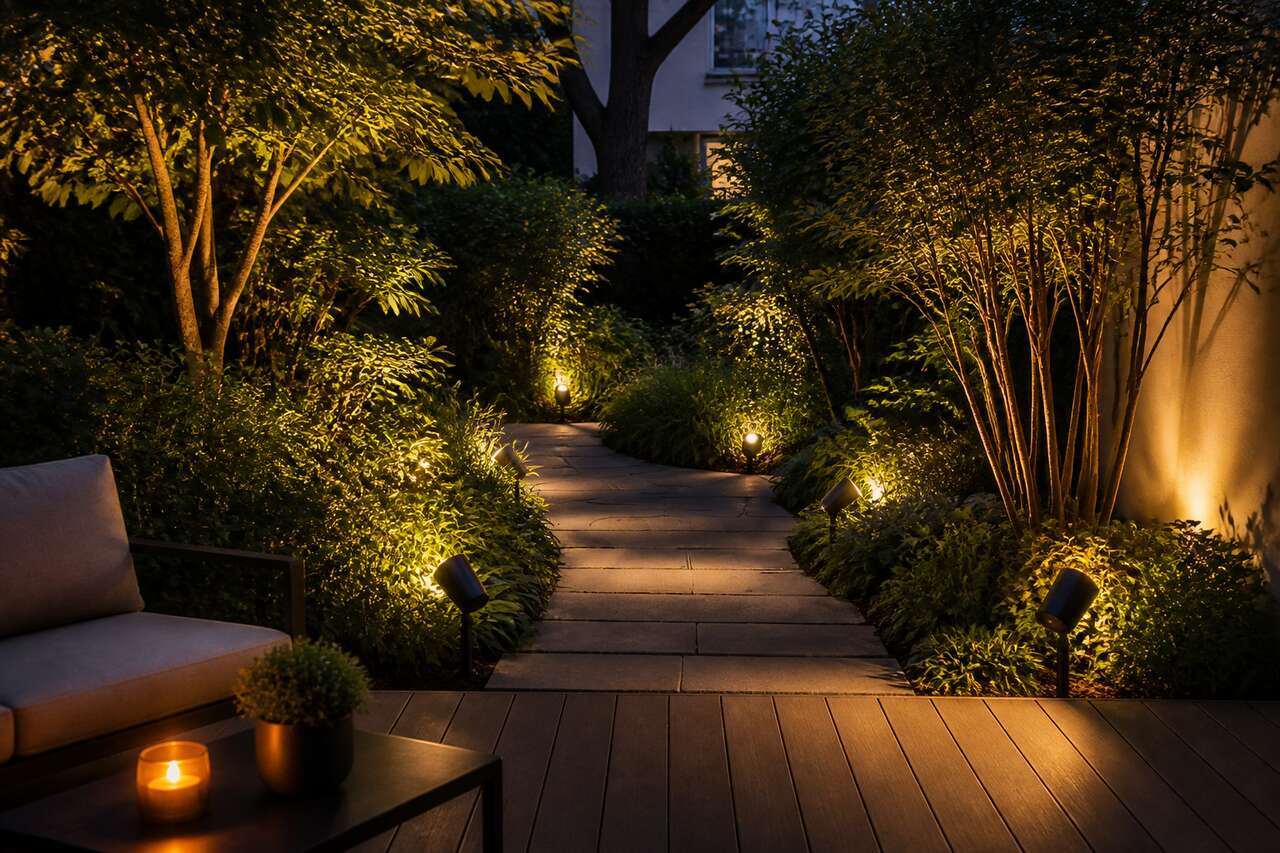 Luminaires d'extérieur : créez une ambiance modulable en extérieur