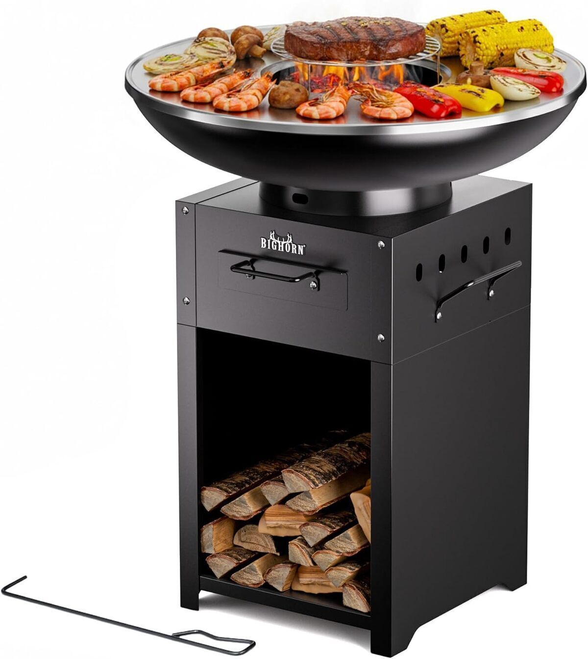 Test du brasero teppanyaki 60 cm Big Horn Outdoors : notre avis complet