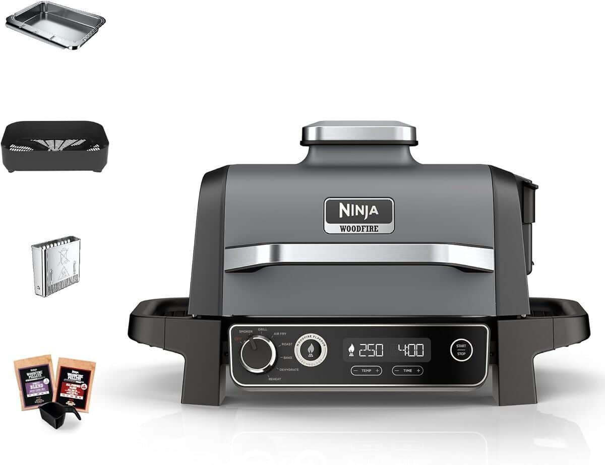 Test : barbecue électrique 7 en 1 ninja woodfire og701eu