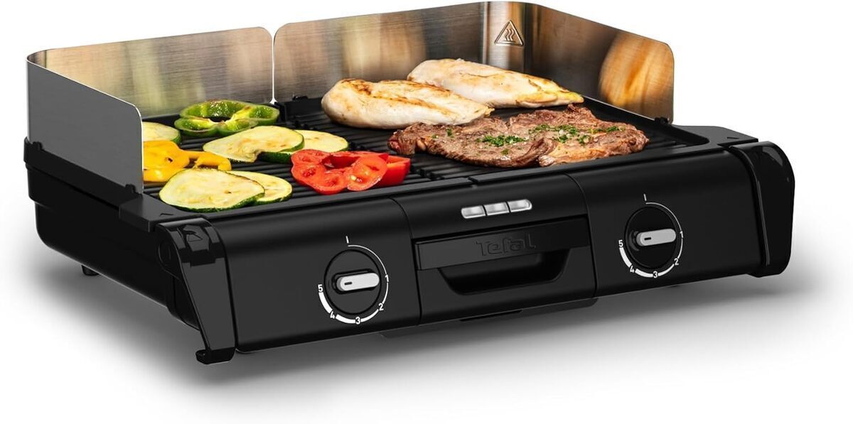 Test : barbecue électrique family grill, double surface de cuisson
