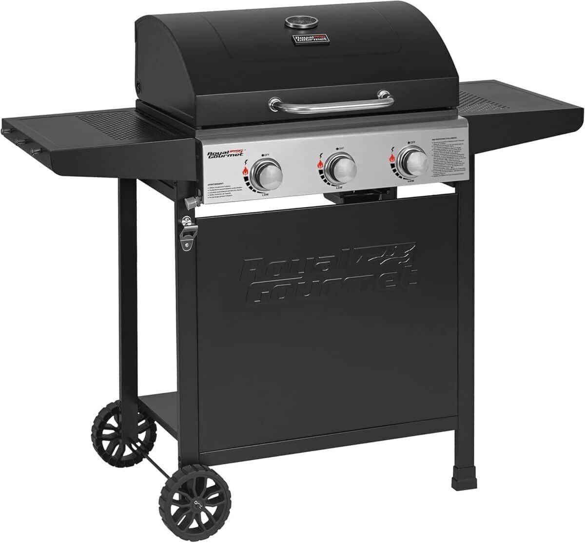 Test barbecue gaz Royal Gourmet : 3 brûleurs 9kW