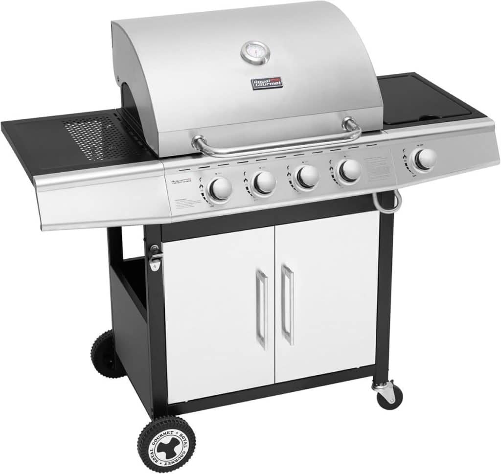Test du barbecue Royal Gourmet : puissance et polyvalence à 4+1 brûleurs