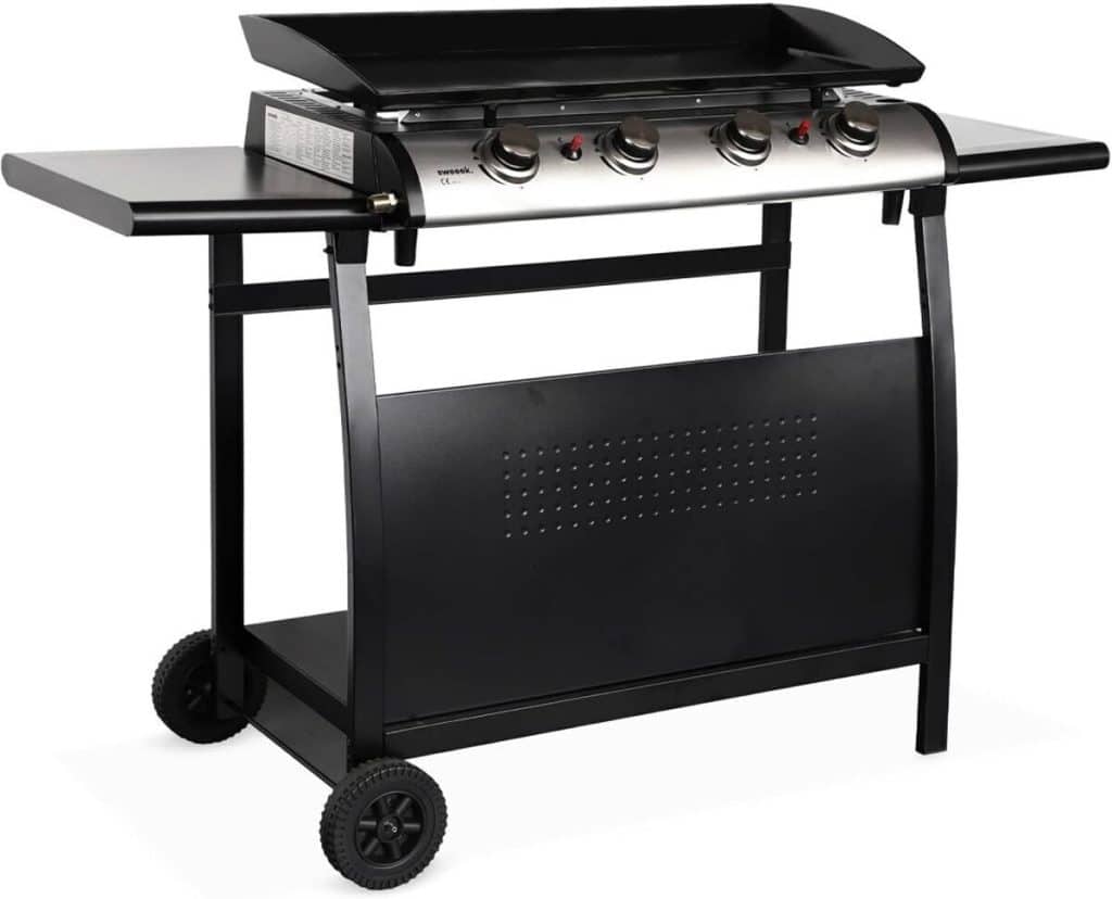 Test plancha Alice's Garden Porthos : performance 10kw sur chariot