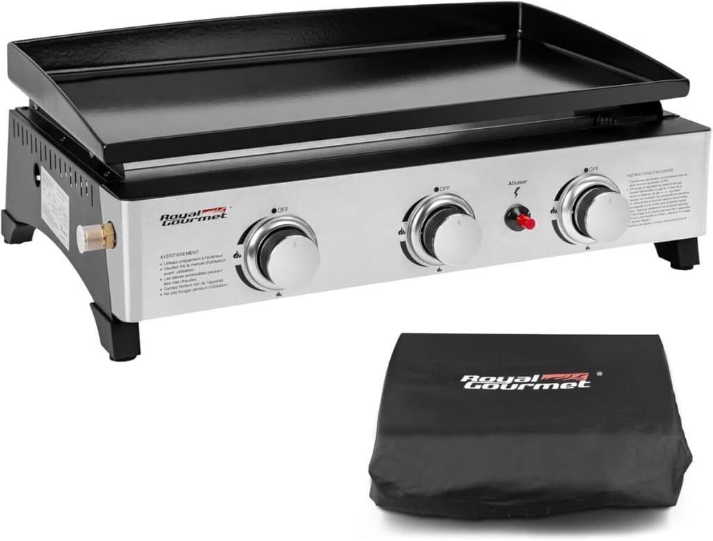 Test : plancha Royal Gourmet 7.5kW pour le camping