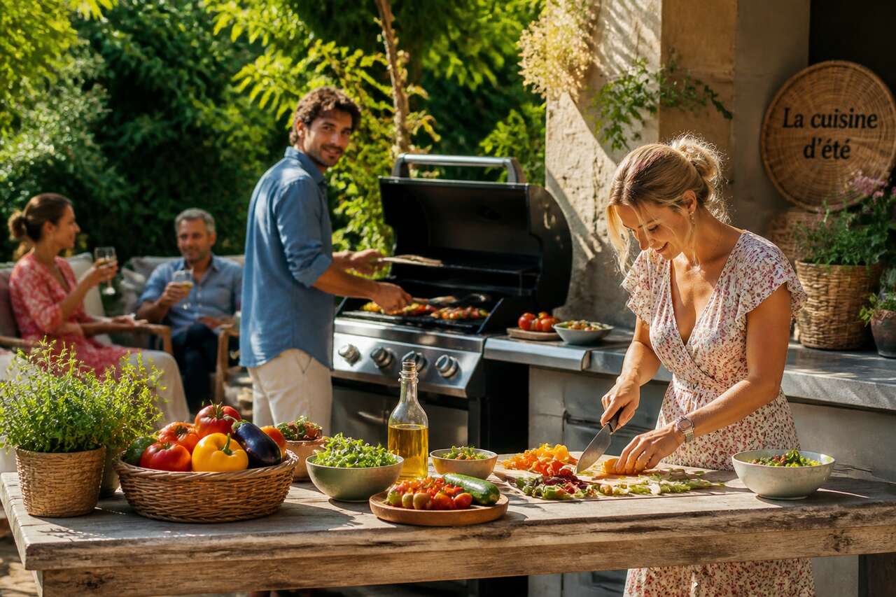 La cuisine d’été, nouvelle pièce à vivre dehors La cuisine d’été, nouvelle pièce à vivre dehors