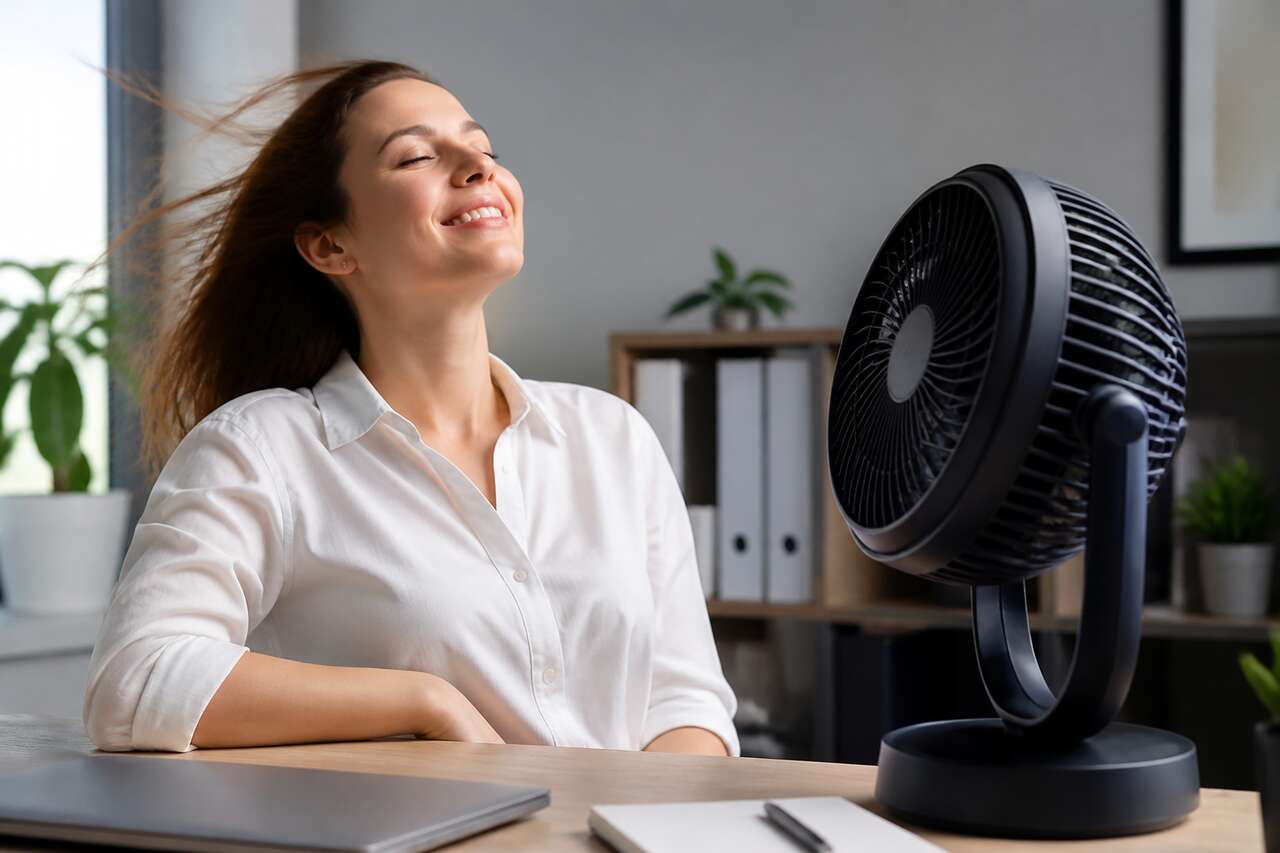 Quel ventilateur choisir au bureau pour rester au frais ?