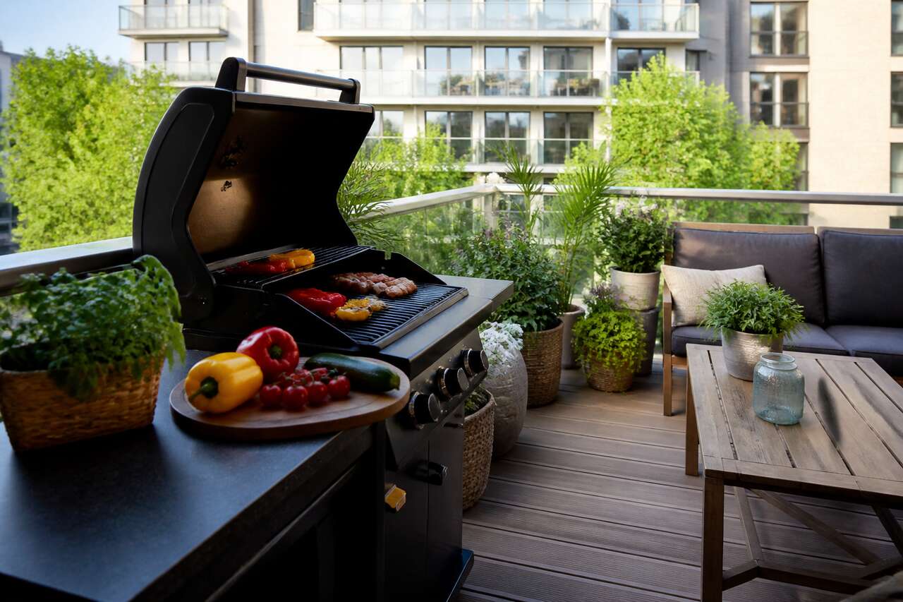Barbecue sur le balcon : que dit la loi ?