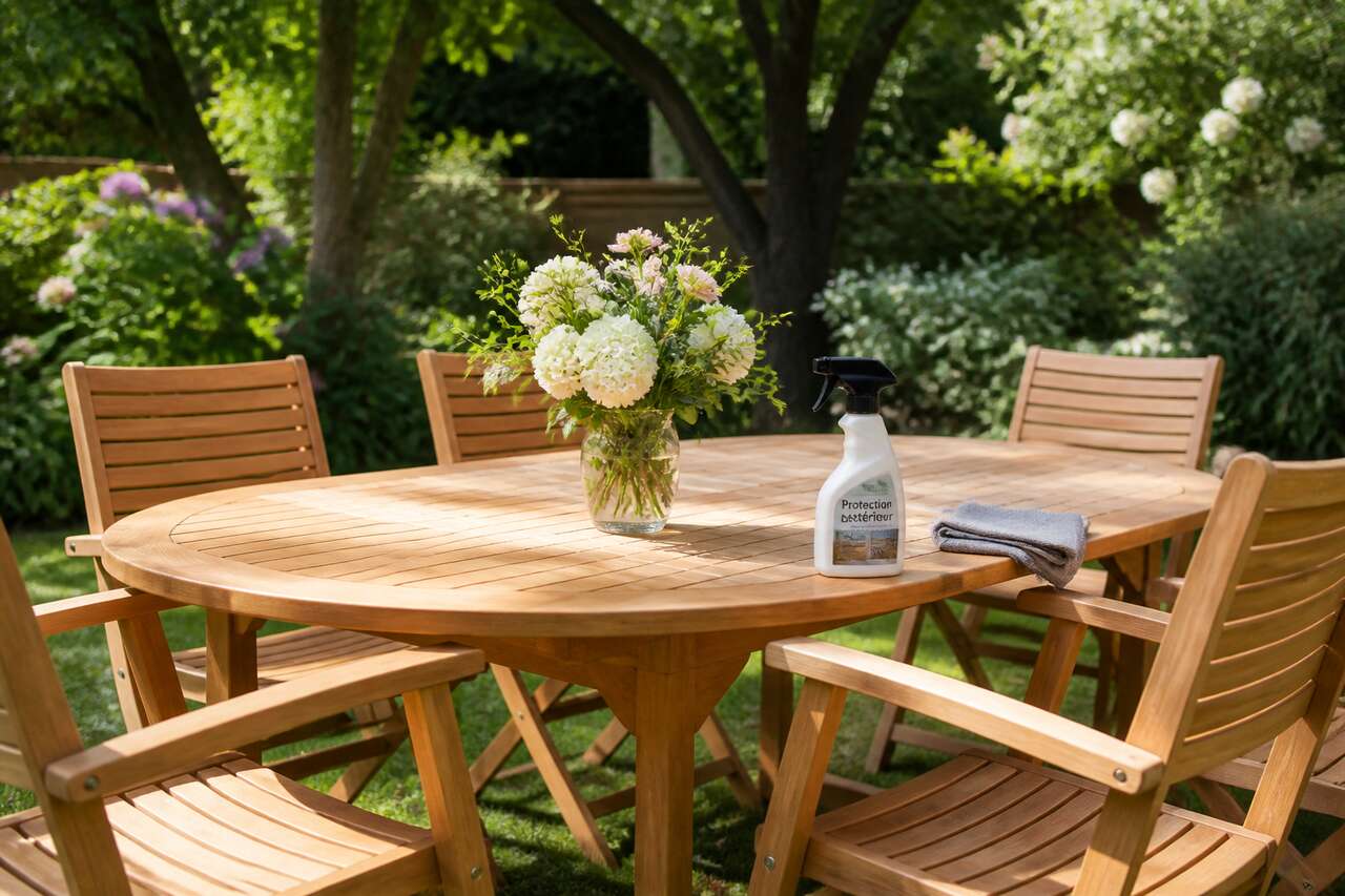 Comment entretenir et protéger ses tables et chaises d'extérieur ?