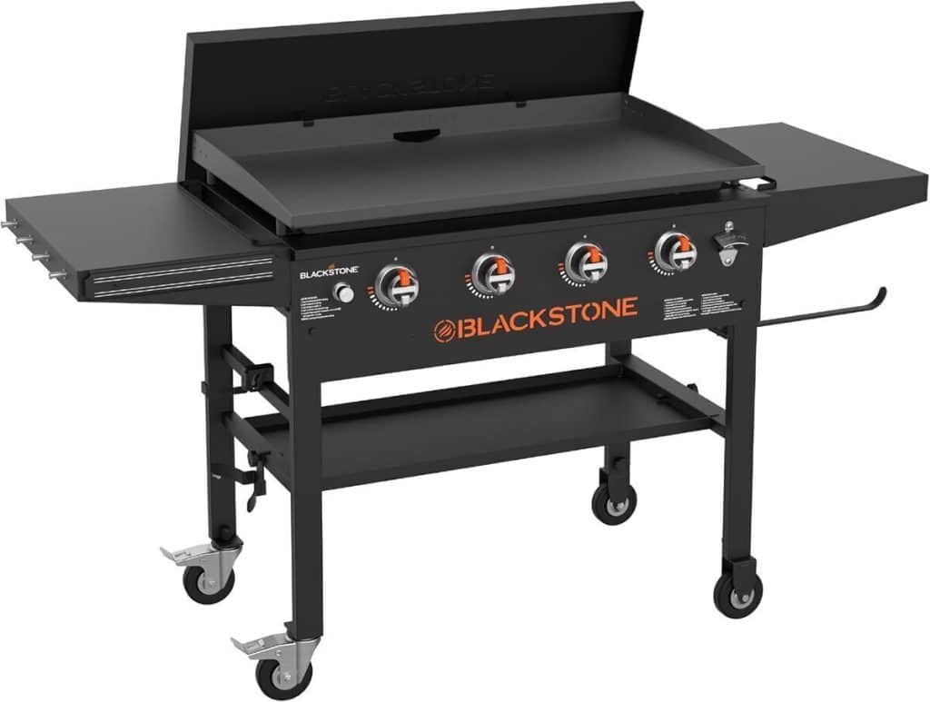 Test : plancha Griddle à 4 brûleurs avec couvercle