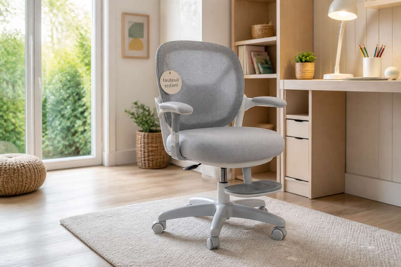 Préparez la rentrée avec un fauteuil de bureau pour enfant