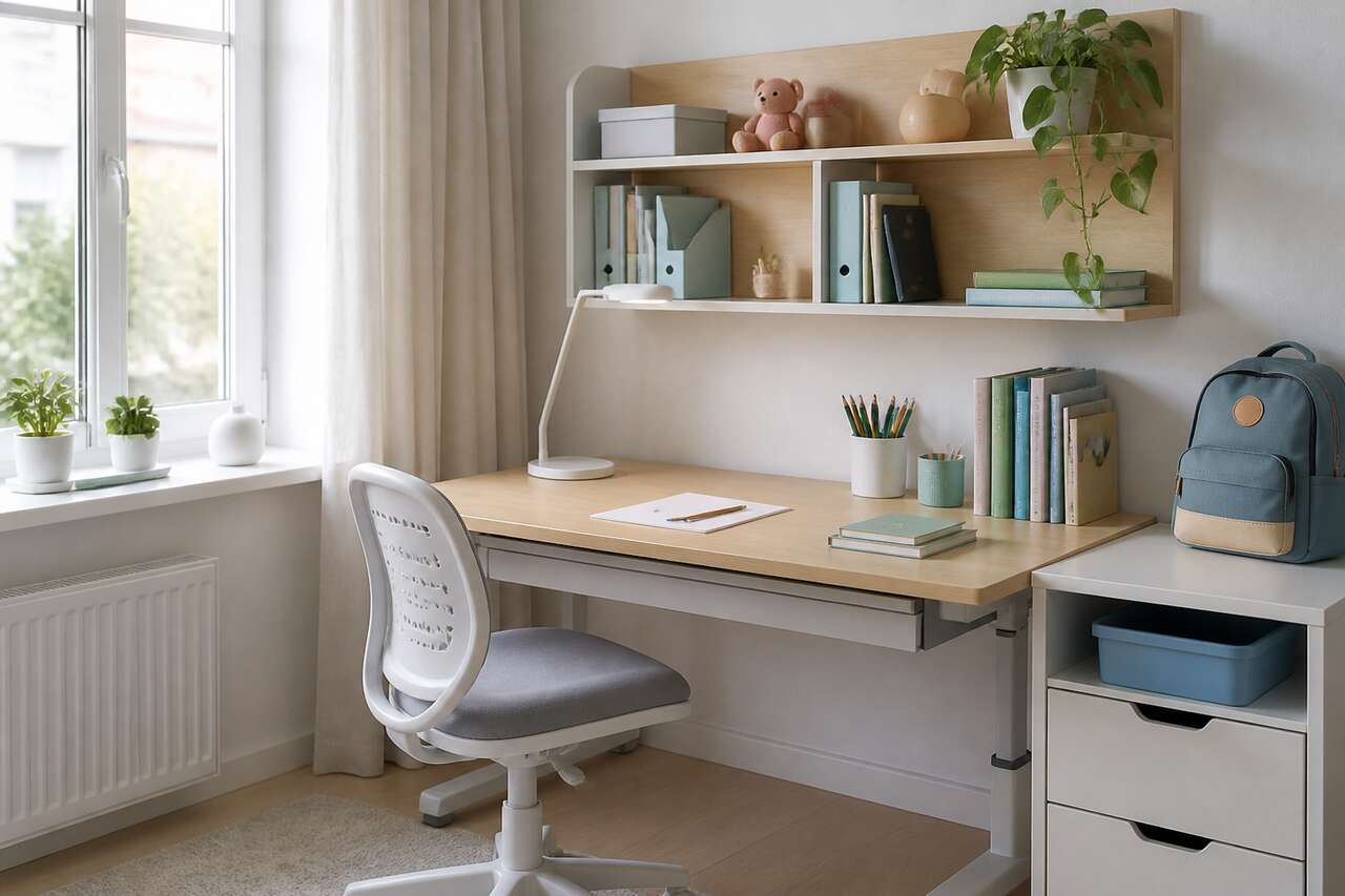 Quel bureau choisir selon l&rsquo;&acirc;ge et les devoirs du quotidien