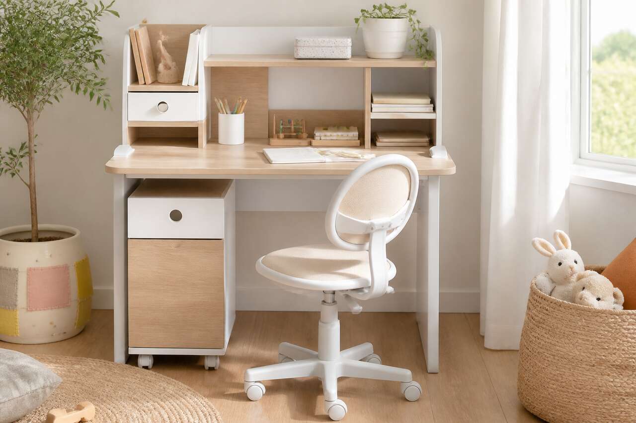 S&eacute;lection de 10 bureaux enfant qui cochent style, praticit&eacute; et prix