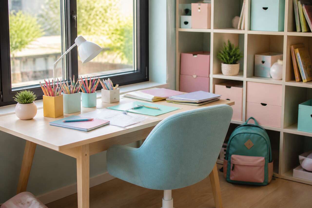 5 conseils pour aménager le bureau enfant de la rentrée