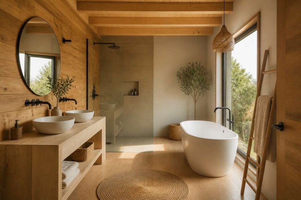 Salle de bain en bois : comment créer un espace chic et unique ?