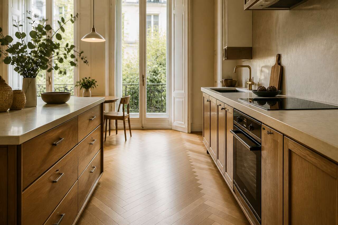 Parquet cuisine : comment choisir pour plus de charme ?