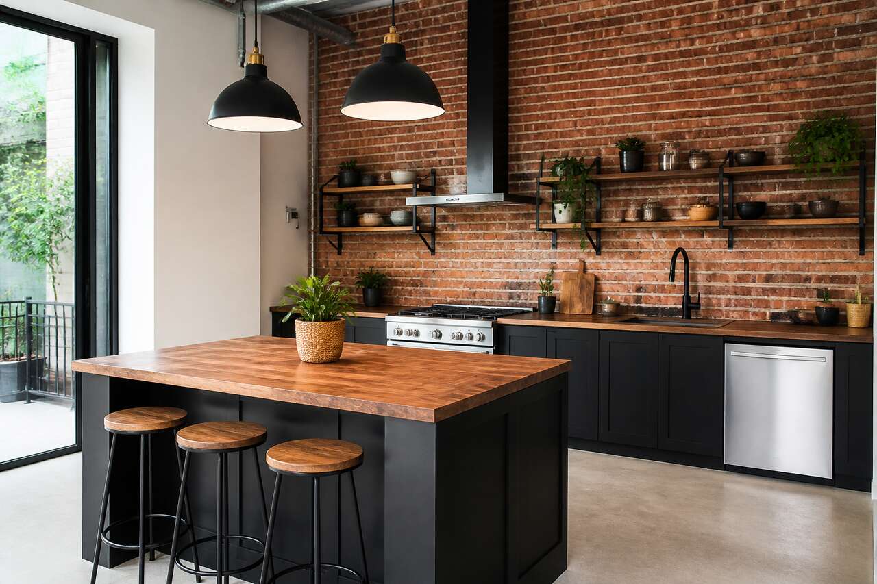 Créer une belle cuisine style atelier : conseils et inspirations