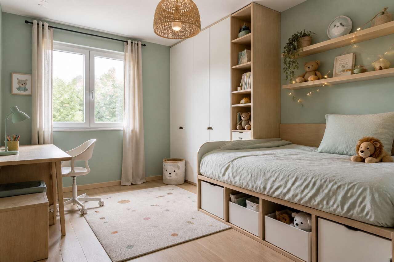 Optimiser une petite chambre d’enfant sans l’encombrer Optimiser une petite chambre d’enfant sans l’encombrer