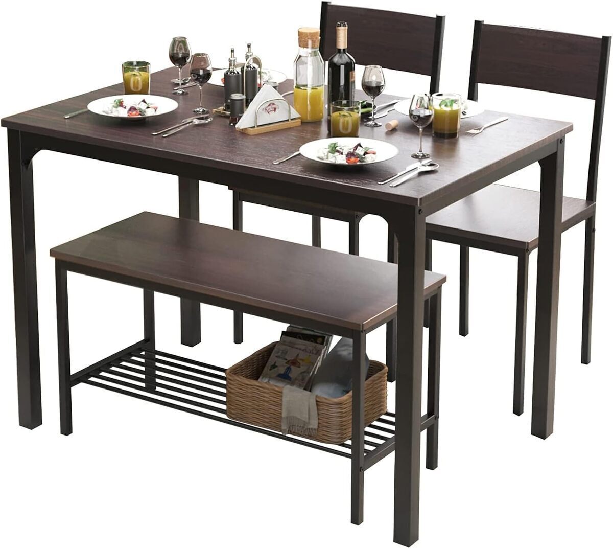 Test de l'ensemble SogesPower : table et chaises pour 4 personnes