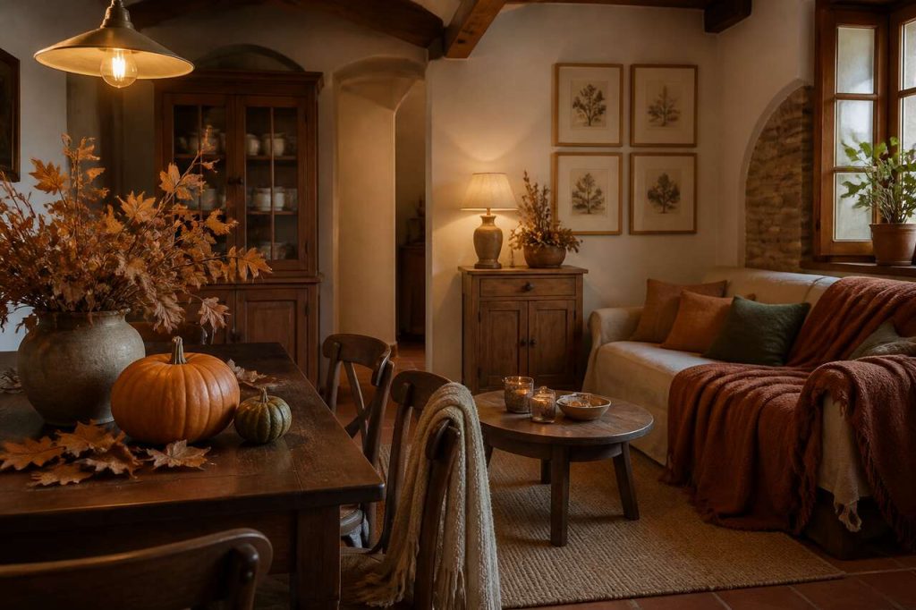 Décoration italienne : idées pour un automne chaleureux
