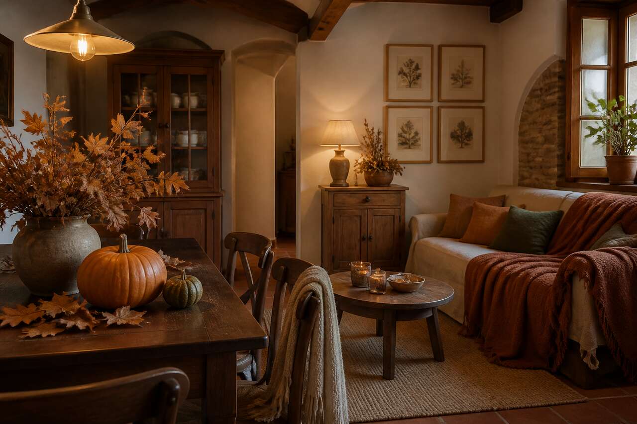 Décoration italienne : idées pour un automne chaleureux