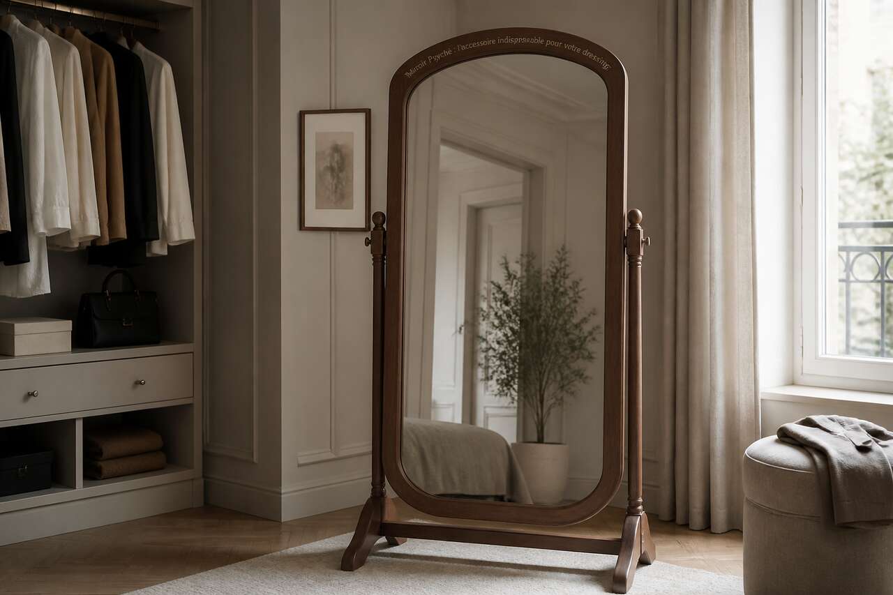 Miroir Psyché : l'accessoire indispensable pour votre dressing