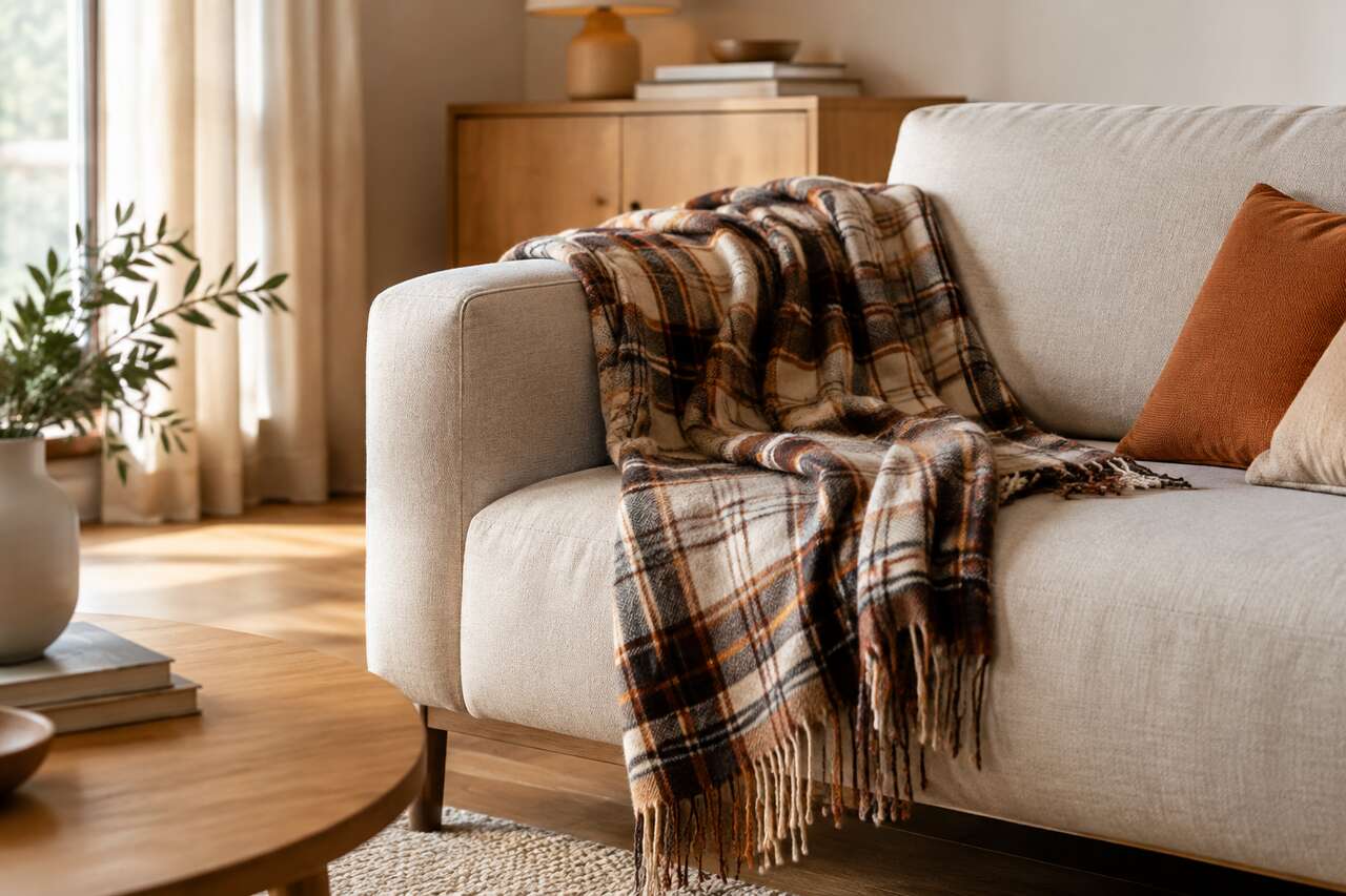 Mise en scène: comment poser un plaid pour sublimer le décor Mise en scène: comment poser un plaid pour sublimer le décor