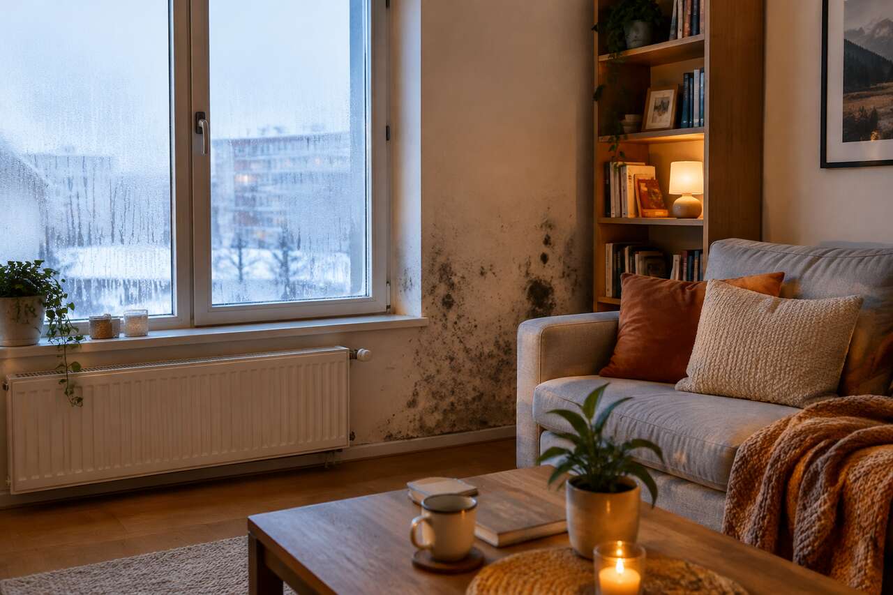 Température et humidité: le bon réglage pour éviter condensation et moisissures Température et humidité: le bon réglage pour éviter condensation et moisissures