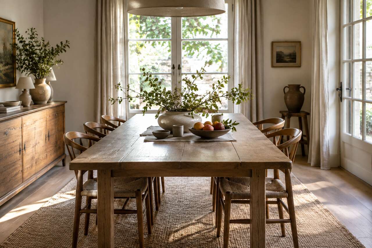 Décorer la table au quotidien: centre de table, matières, bonnes proportions Décorer la table au quotidien: centre de table, matières, bonnes proportions